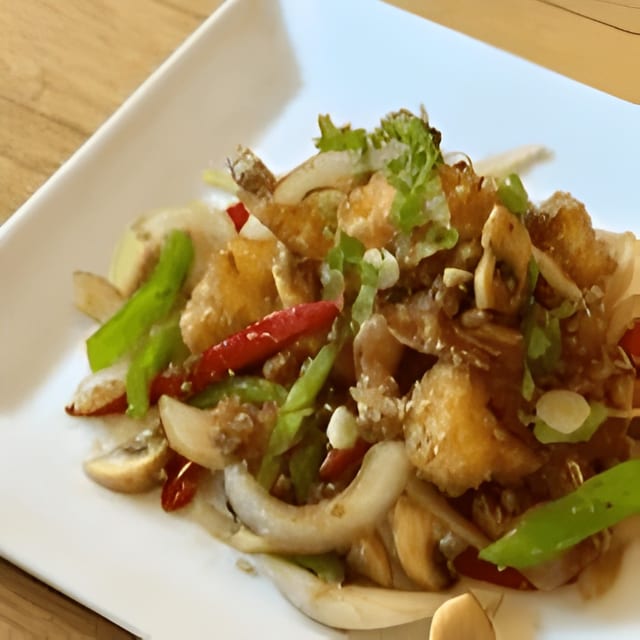 Stir-Fry Prawns.