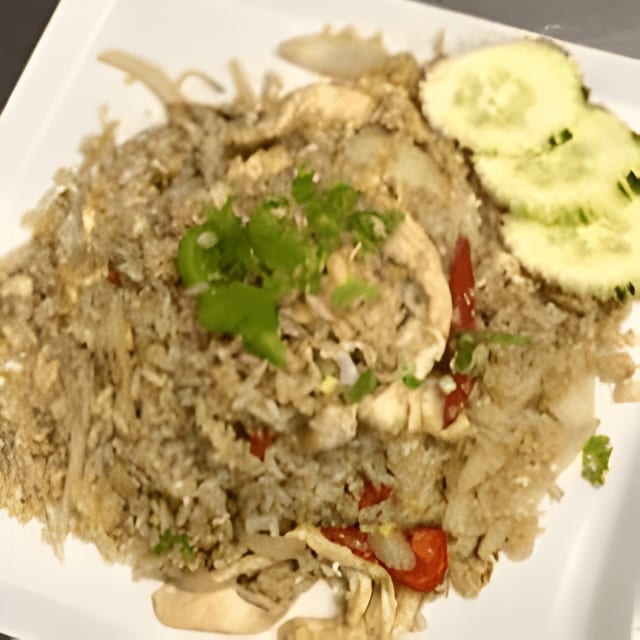 Hot Basil Fried Rice.