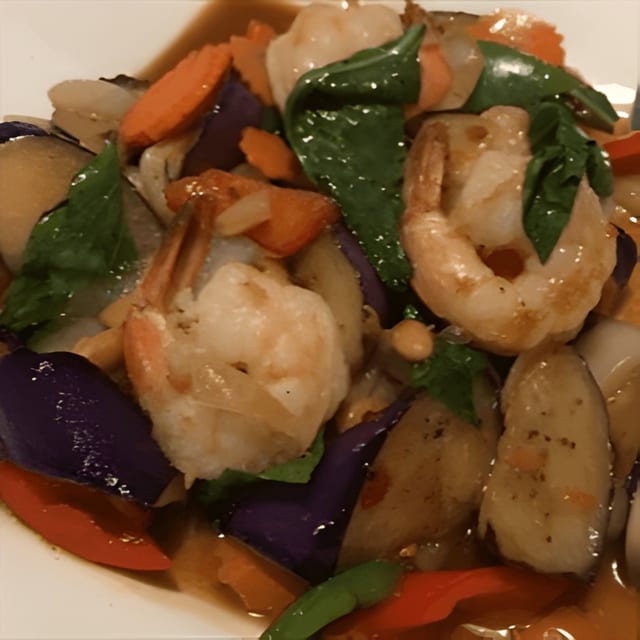 Eggplant Delight Stir-Fry.